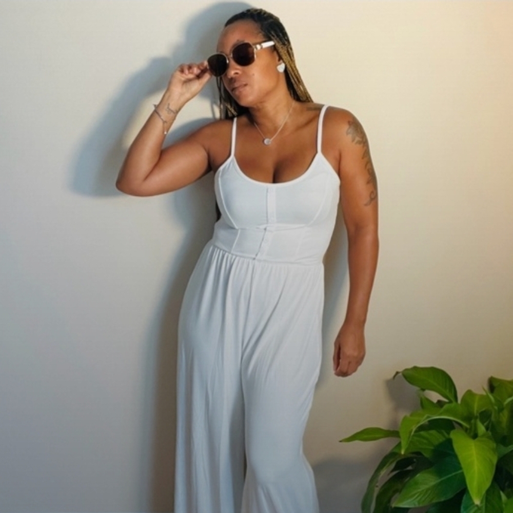 Elegant White Jumpsuit